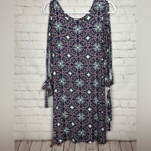 Pixley Stitch Fix Wanita Shift Dress open long‎ sleeve, sz S, NWT